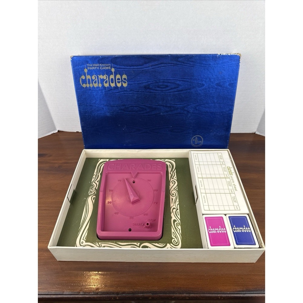 Vintage 1968‎ SELCHOW & RIGHTER CHARADES PARTY GAME